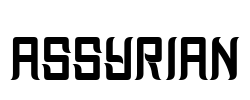 Assyrian Font Image