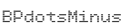 BPdotsMinus