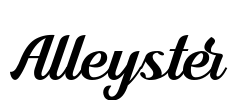 Alleyster Font Image