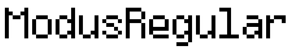 ModusRegular