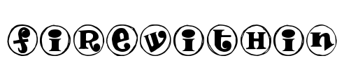 FireWithin Font Image