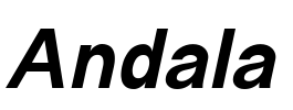 Andala Font Image