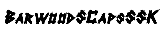 BarwoodSCapsSSK Font Image