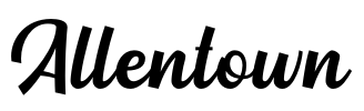 Allentown Font Image