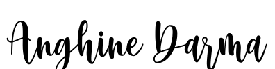 Anghine Darma Font Image