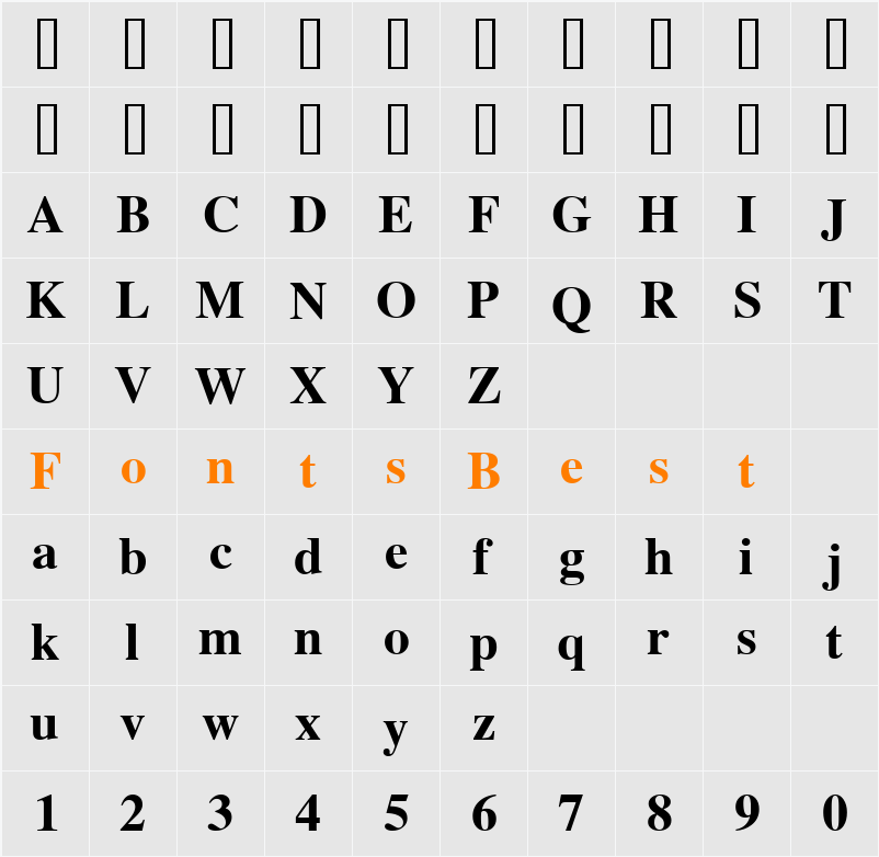 HI Manokalanipo Character Map