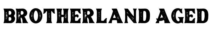 Brotherland Aged Font Image