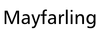 Mayfarling Font Image