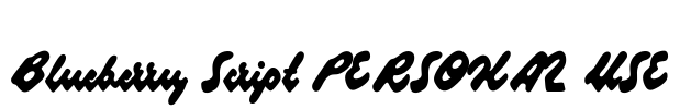 Blueberry Script PERSONAL USE