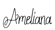 Ameliana Font Image