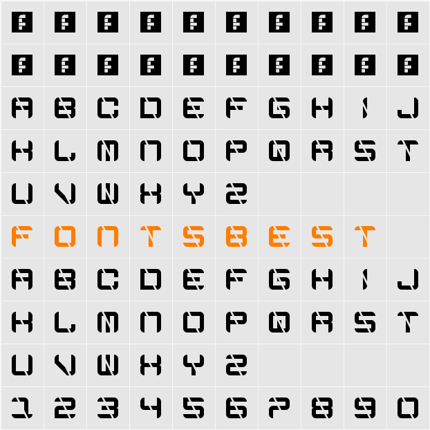 Edge Cutting Character Map