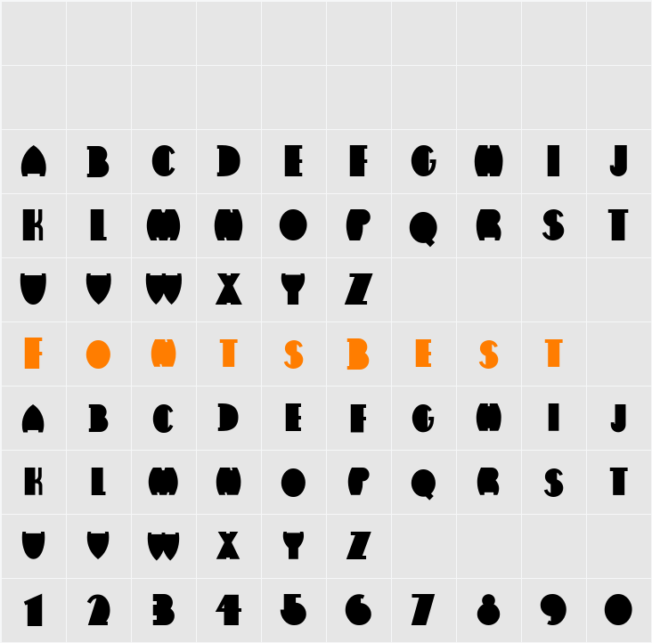 Flatiron NF Character Map