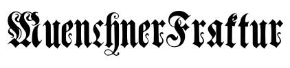 MuenchnerFraktur