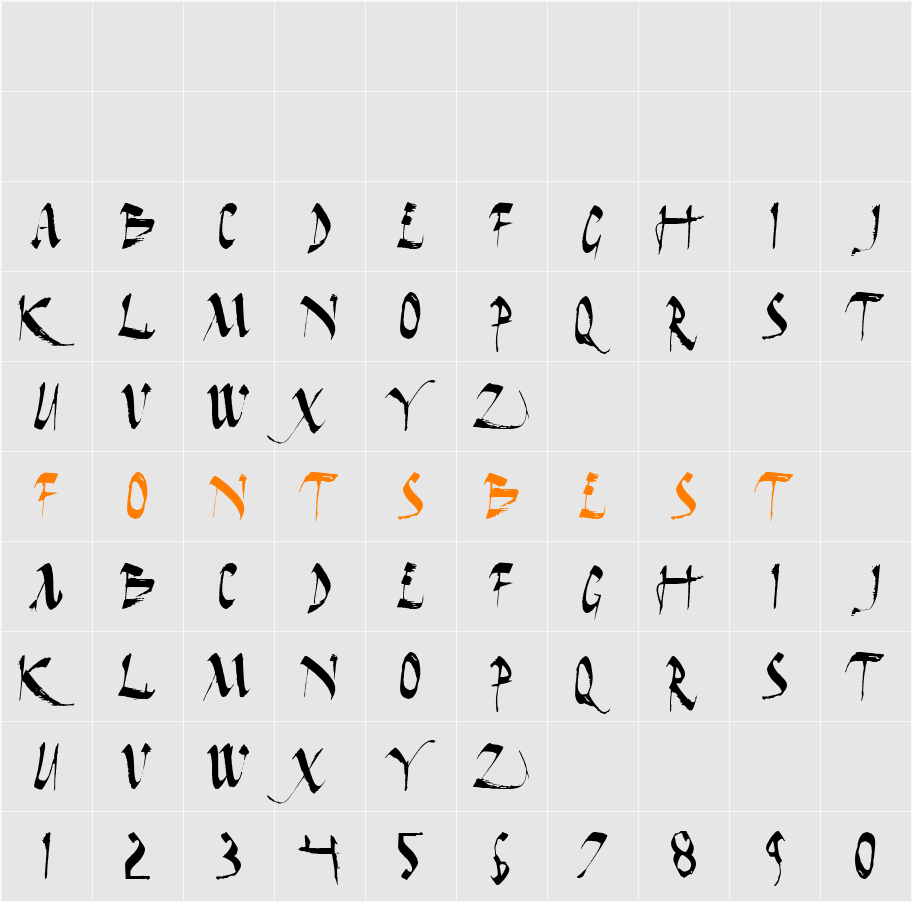 Dark Horse Character Map