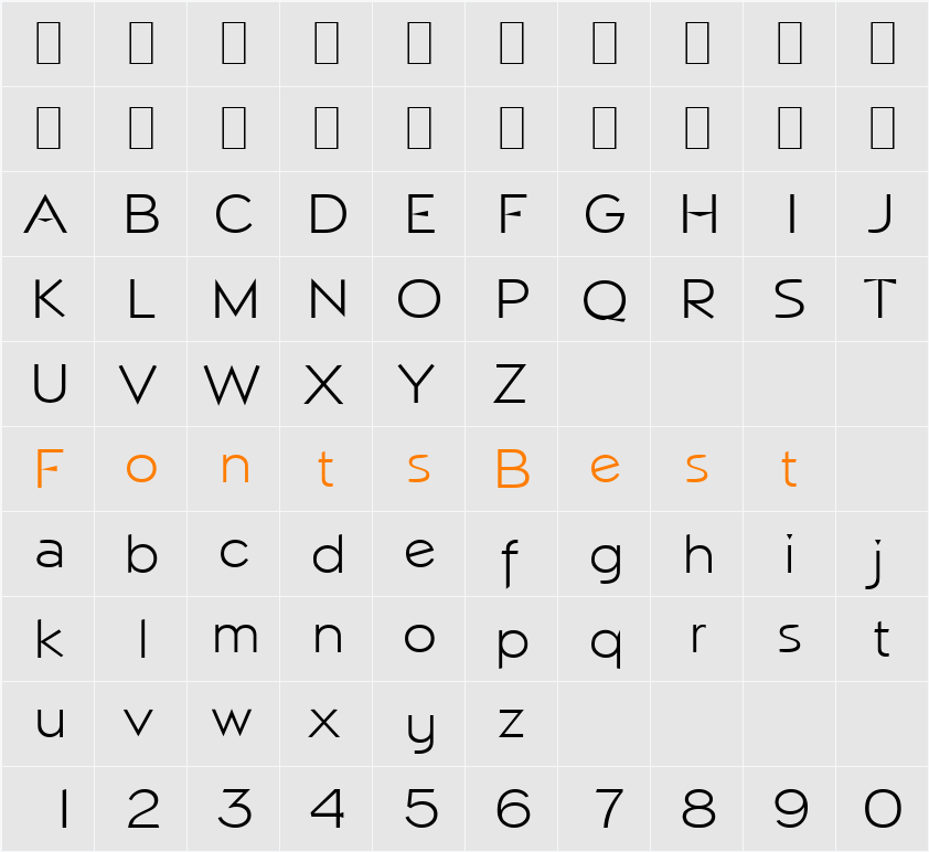 Napoli-Serial-Light Character Map