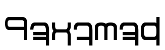 Betazed Font Image