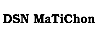 DSN MaTiChon Font Image