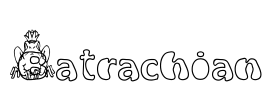 Batrachian Font Image