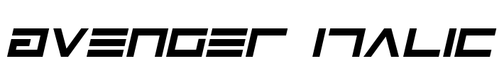 Avenger Italic