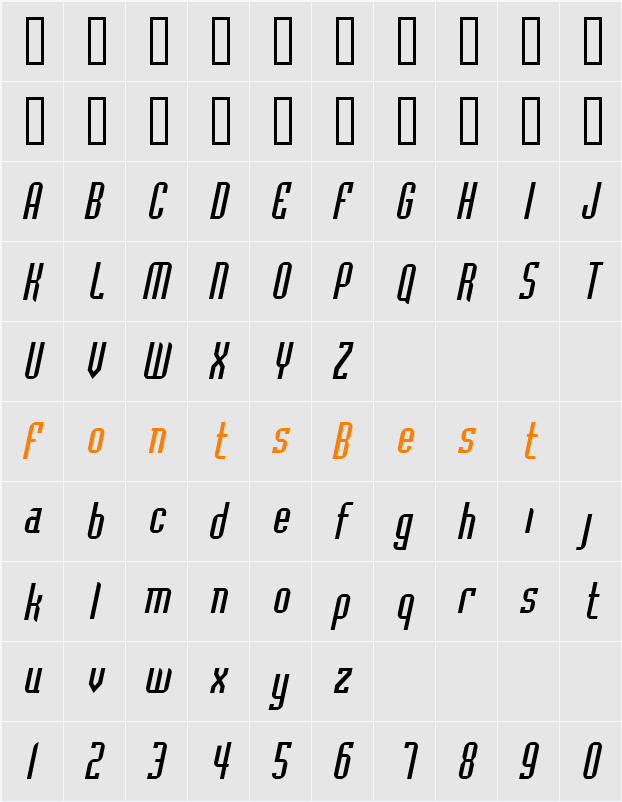 Flintstone Character Map