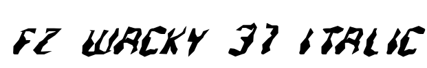 FZ WACKY 37 ITALIC