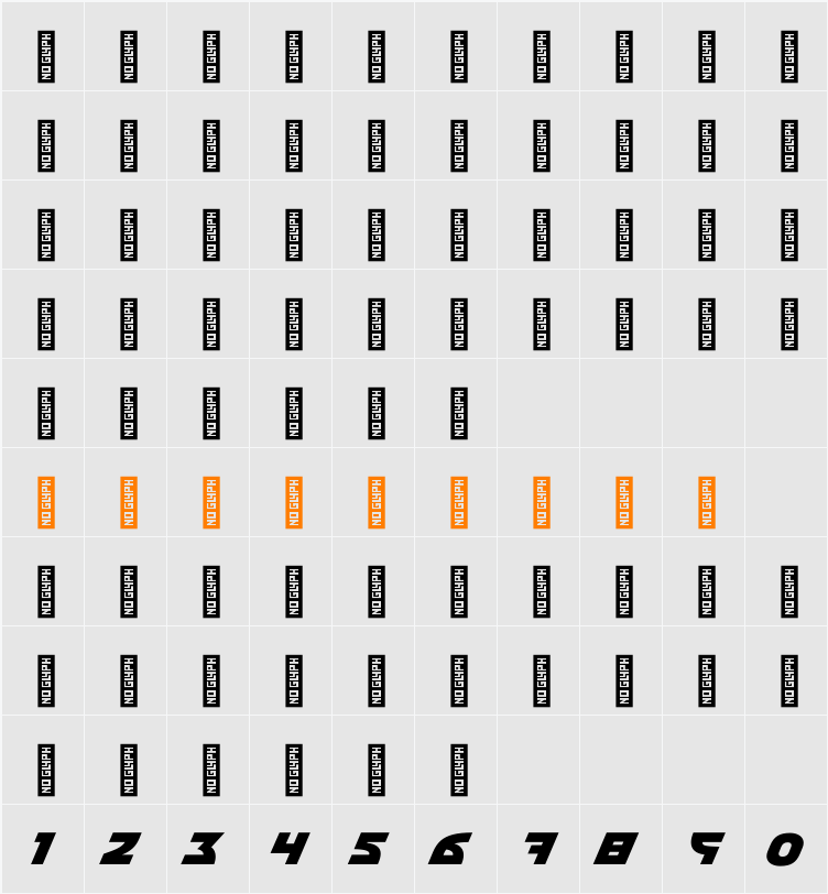 Motaleh FM Bold Character Map