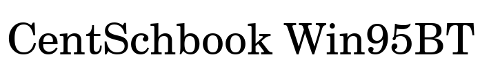 CentSchbook Win95BT