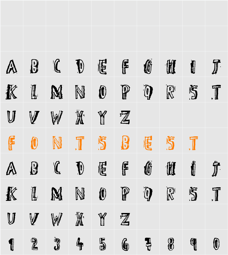 D the hero Character Map