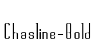 Chasline-Bold Font Image