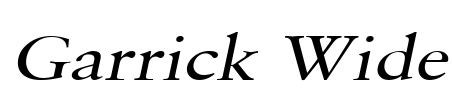 Garrick Wide