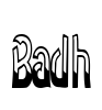 Badh Font Image