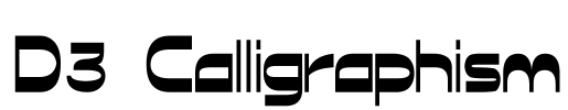D3 Calligraphism