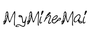 MyMineMai Font Image