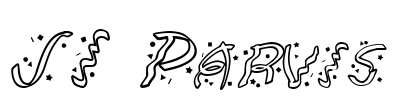 JI-Parvis Font Image