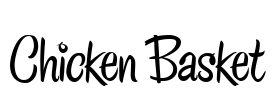 Chicken Basket Font Image