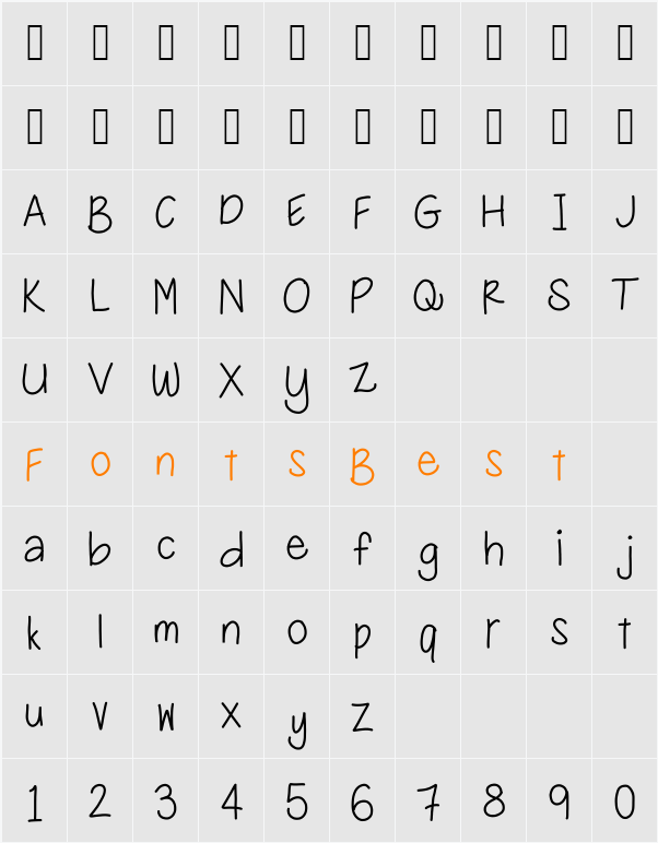 Mister Beek Character Map