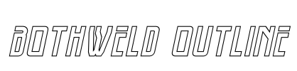 Bothweld Outline