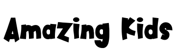 Amazing Kids Font Image