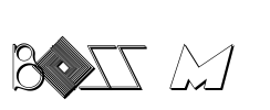 BOSS M  Font Image