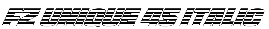 FZ UNIQUE 45 ITALIC