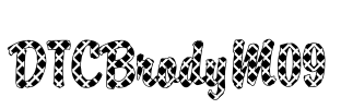 DTCBrodyM09 Font Image