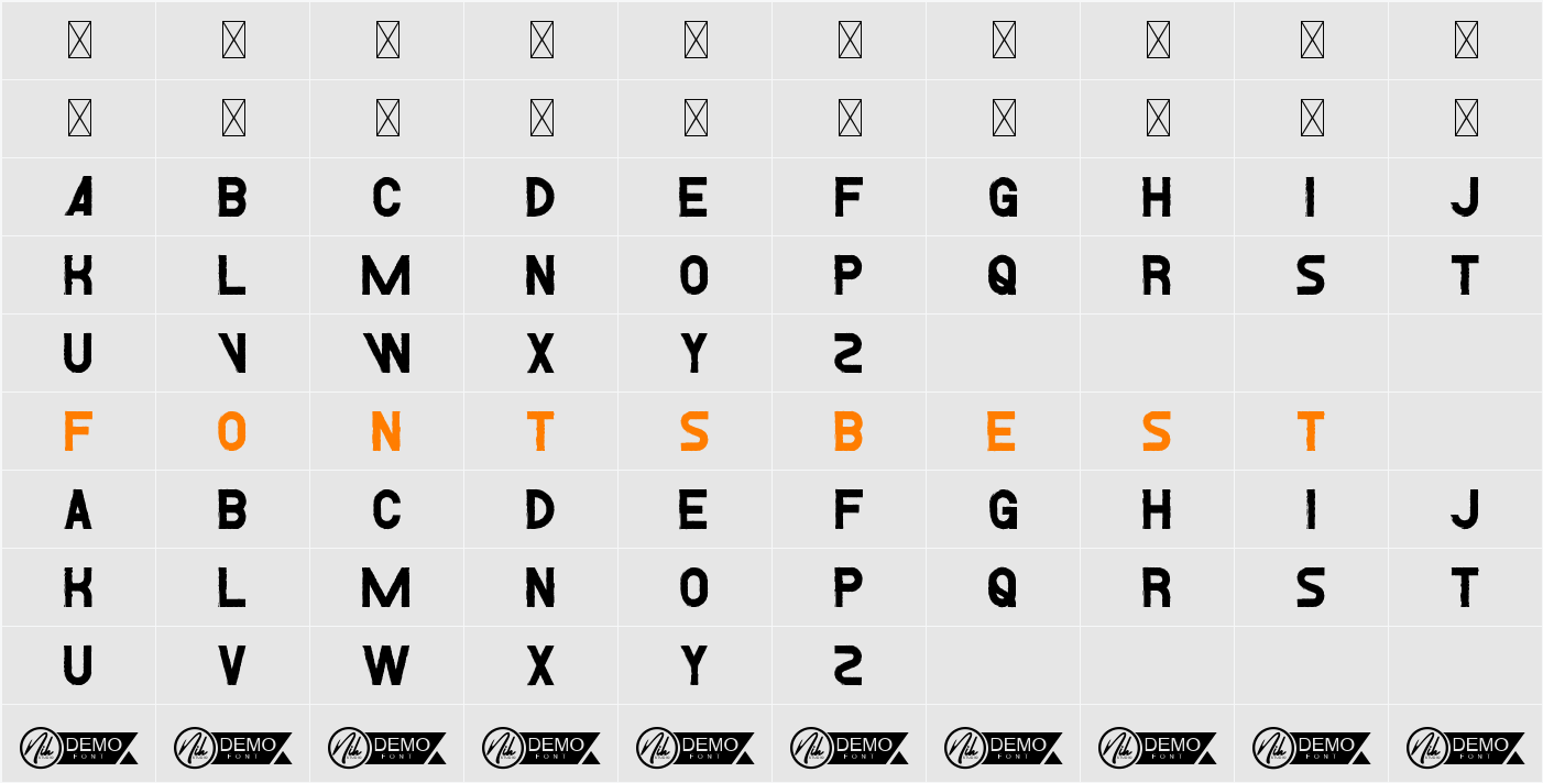 Azria Demo Character Map