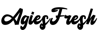 AgiesFresh Font Image