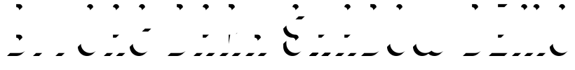 Bivoac Dark Shadow Demo Font Image