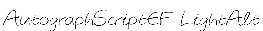 AutographScriptEF-LightAlt