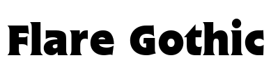 Flare Gothic