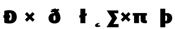 DaxWide BlackExpert Font Image
