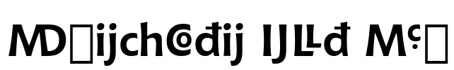 Chianti Ext BT Font Image