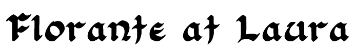 Florante at Laura Font Image