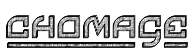 Chomage Font Image